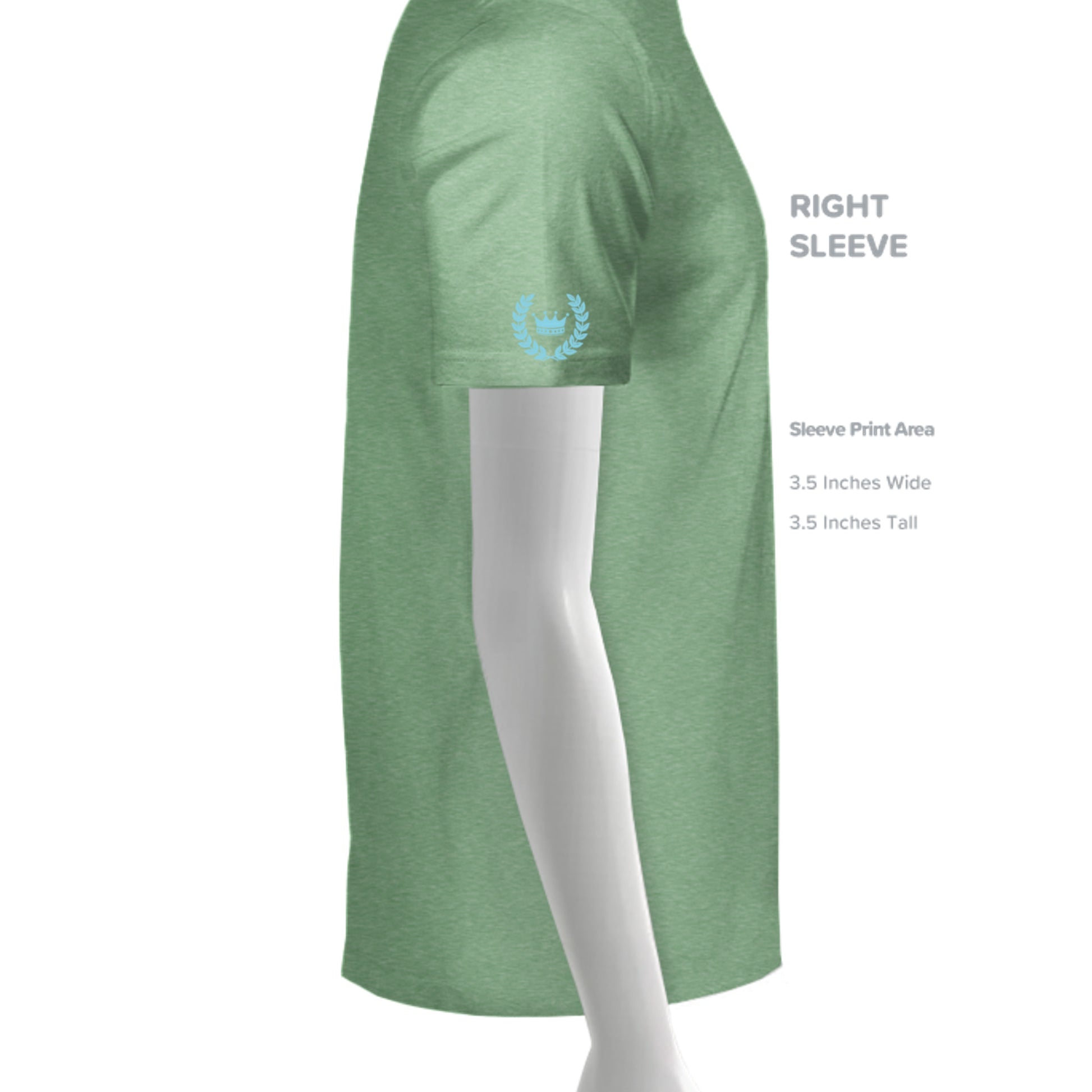 GREEN TRIBLEND - 3413C - SLEEVE_RIGHT